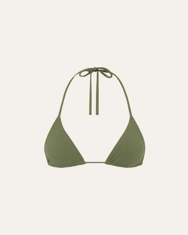 String Triangle Bikini Top